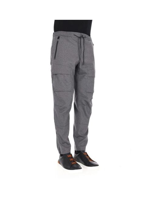 PT Torino Gray Sweatpants for men