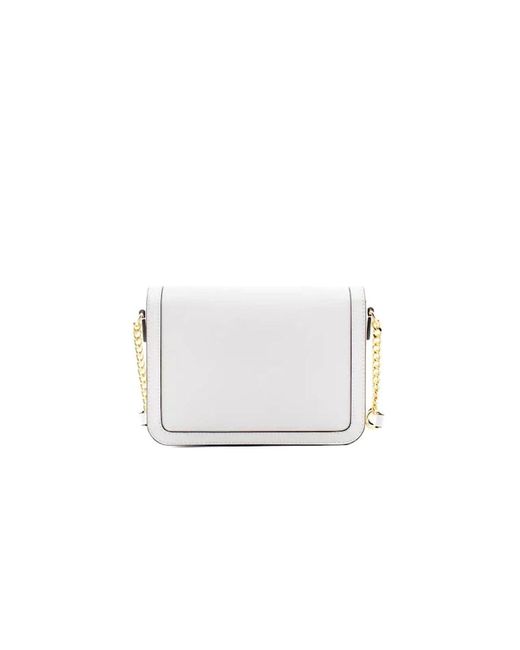 Michael Kors White Cross Body Bags