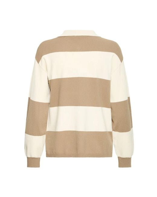 Ichi Ihboston Pullover in het Natural