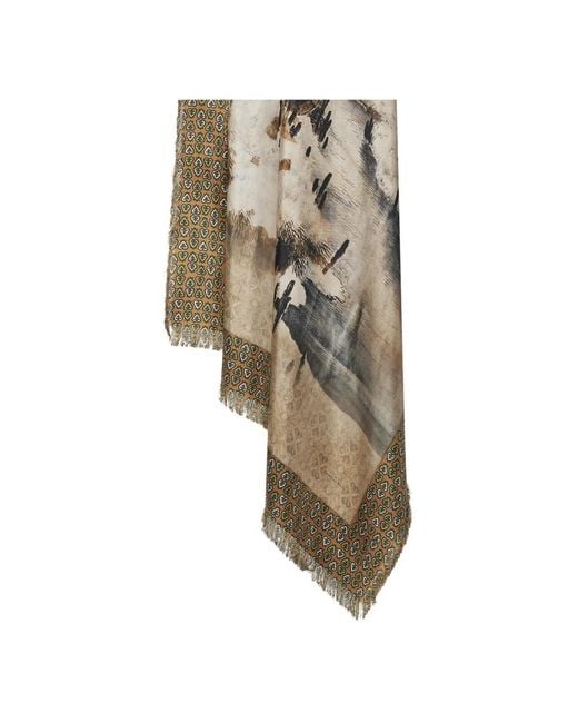 Silky Scarves di Pierre Louis Mascia in Metallic