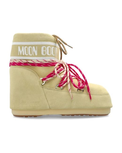 Winter Boots Moon Boot de color Pink