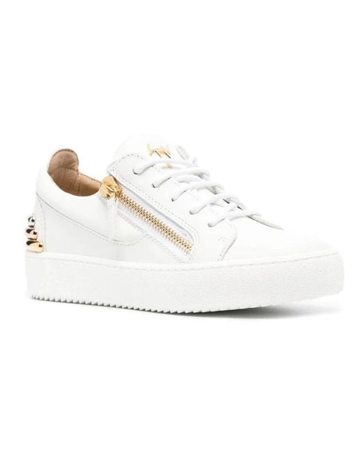 Giuseppe Zanotti White Sneakers