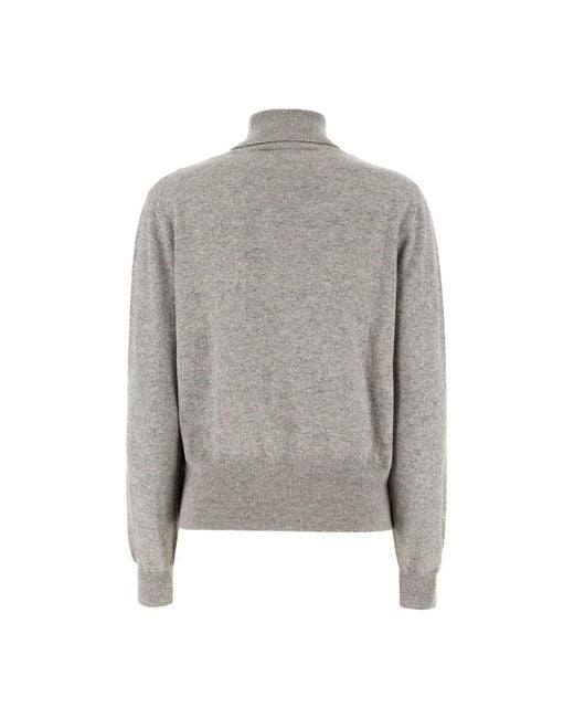 Ballantyne Gray Turtlenecks