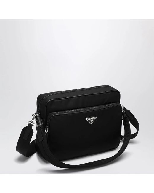 Prada Black Messenger Bags for men