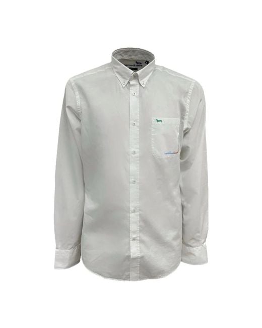 Harmont & Blaine Gray Casual Shirts for men
