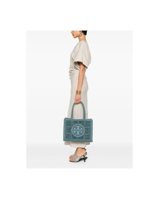 Tory Burch Blue Handgefertigte Kleine Tote-Tasche