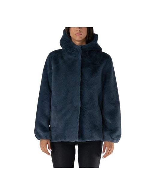 Faux Fur & Shearling Jackets Betta Corradi en coloris Blue