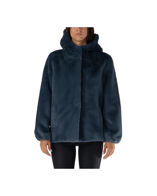Betta Corradi Faux Fur & Shearling Jackets in het Blue