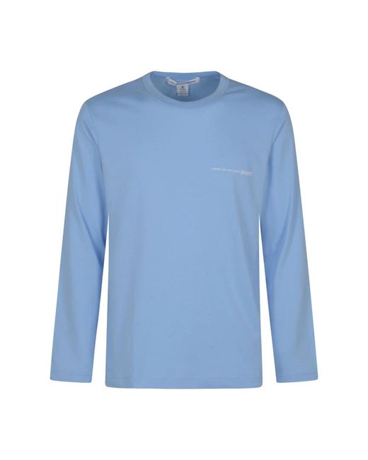 Comme des Garçons Strick t-shirt für männer in Blue für Herren