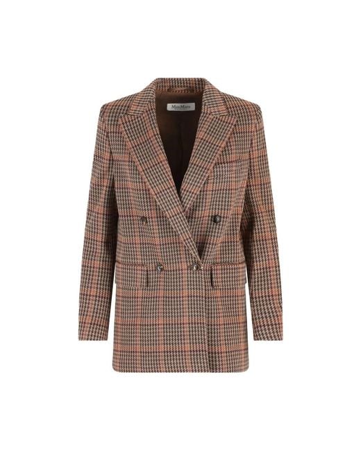 Max Mara Brown Blazers