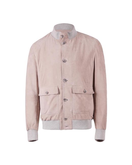 Gimo's Pink Bomber Jackets for men