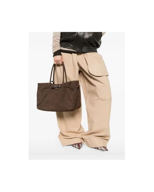 MARGE SHERWOOD Brown Shopping Bags