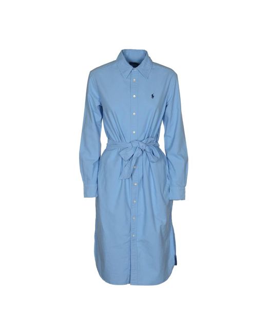 Shirt dresses Ralph Lauren de color Blue