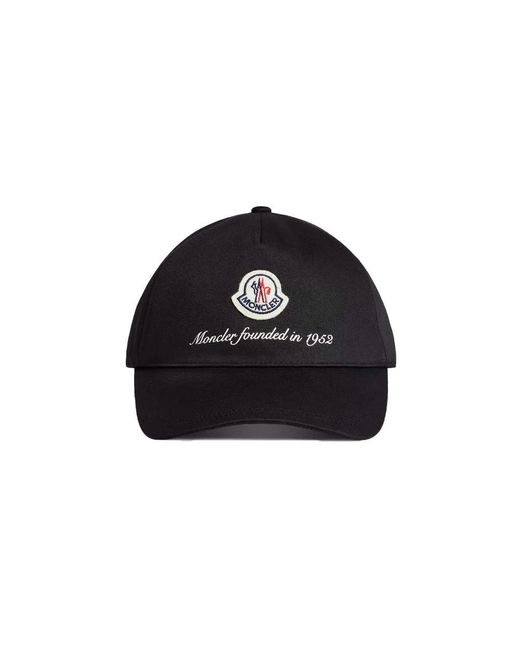Moncler Black Caps for men