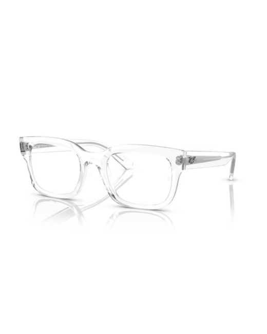 Ray-Ban White Glasses