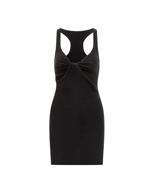 Courreges Black Short Dresses