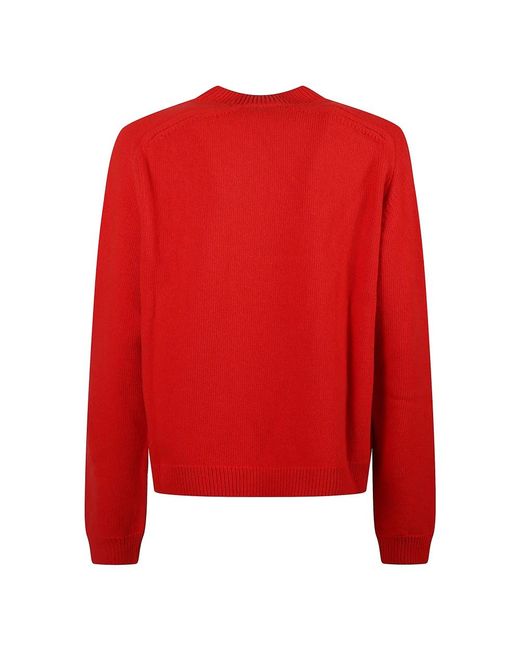 BITE STUDIOS Red Round-Neck Knitwear