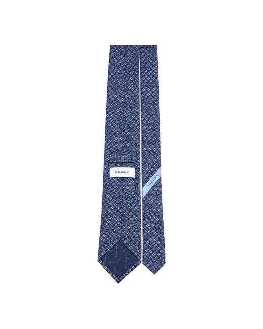 Ties di Ferragamo in Blue da Uomo
