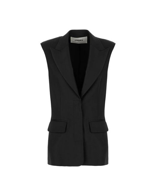 OMBRA MILANO Black Waistcoats