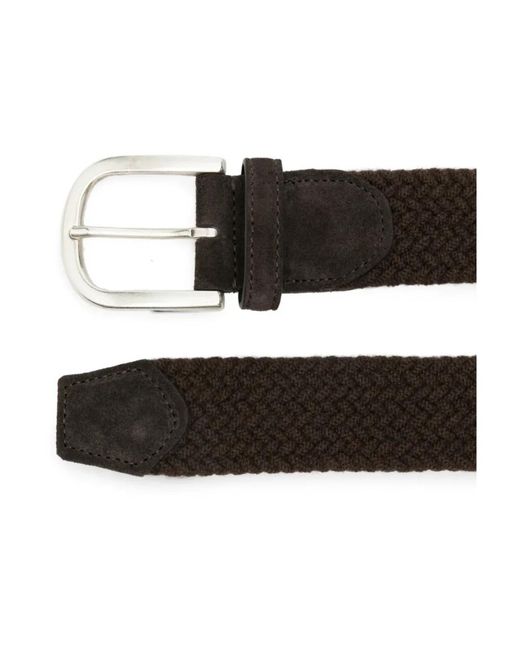 Belts Canali pour homme en coloris Brown