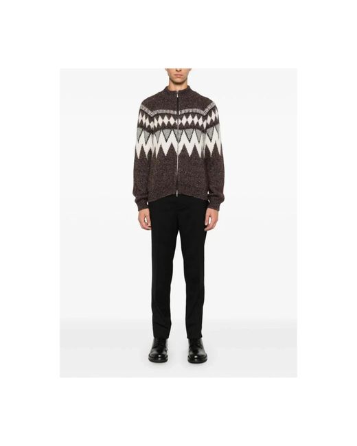 Peserico Black Chinos for men