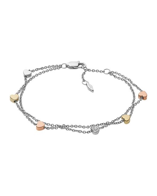 Bracelets Fossil en coloris White