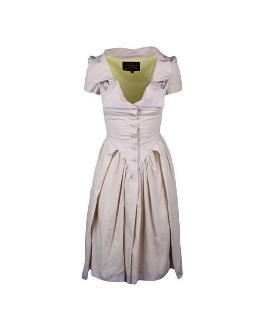 Vivienne Westwood Gray Short Dresses