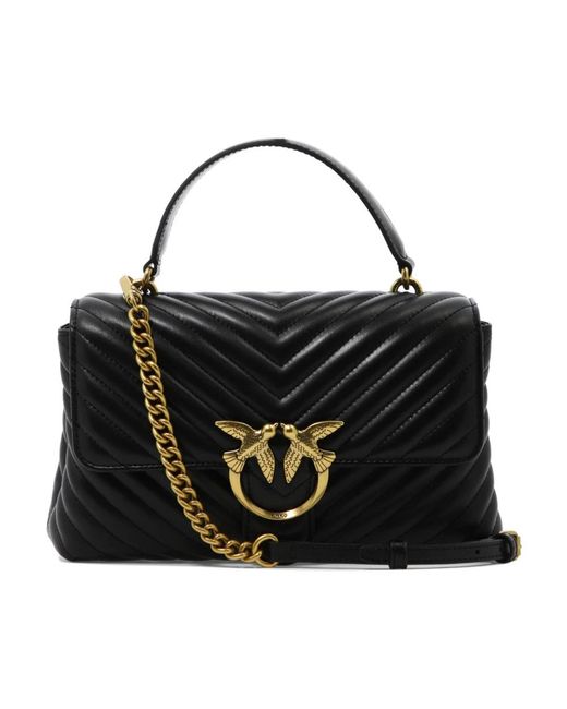 Pinko Black Handbags