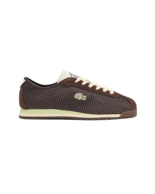 Lacoste Brown Sneakers