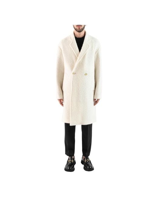 Cor Sine Labe Doli Natural Double-Breasted Coats for men