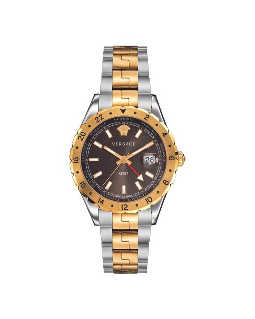 Versace Hellenyium Gmt in het Metallic voor heren