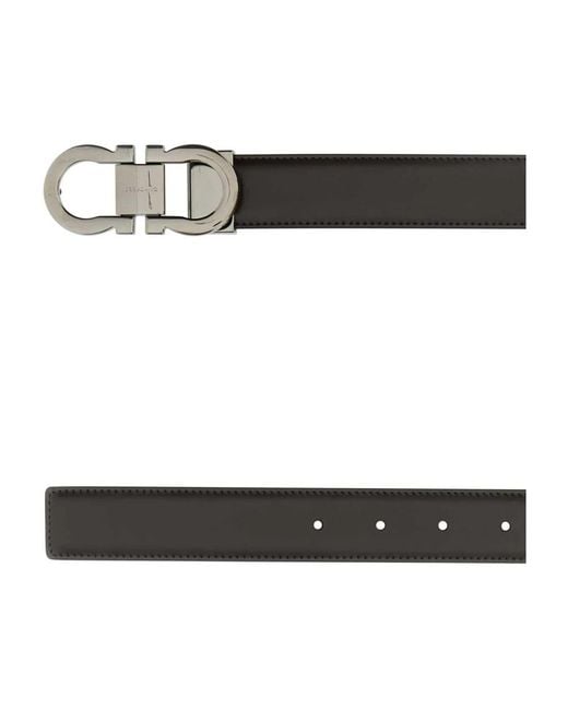 Ferragamo Black Belts for men