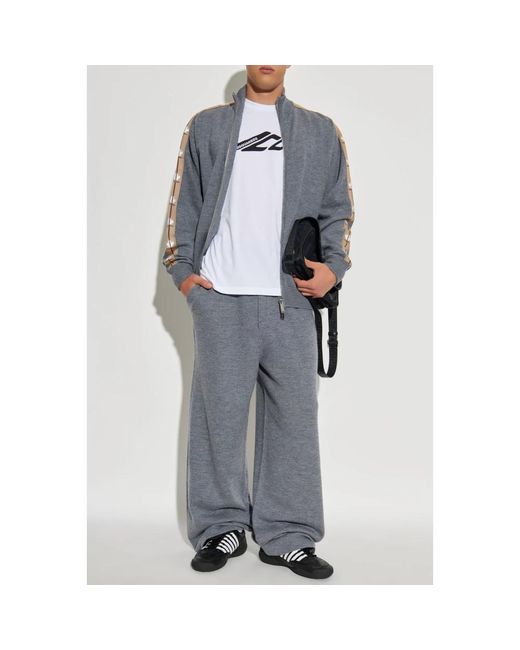 DSquared² Truien & Vesten ,Grijs ,Wol Wollen Vest in het Blue voor heren