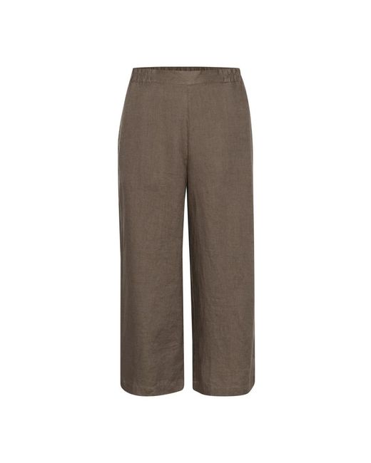 Part Two Brown Cropped Trousers
