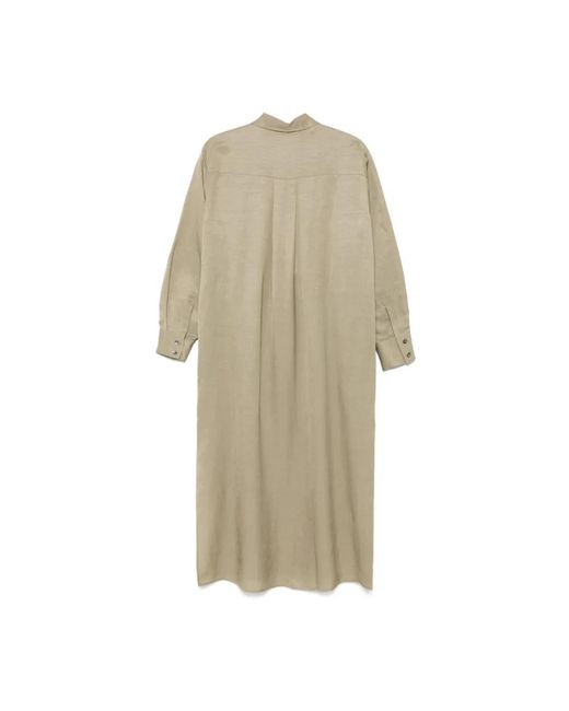 Antonelli Natural Salbeigrünes Maxikleid
