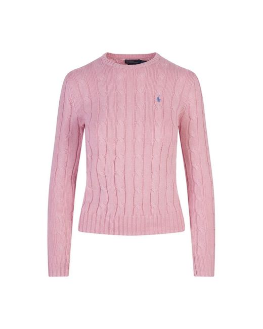 Ralph Lauren Pink Round-Neck Knitwear