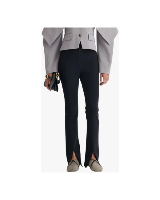 Nanushka Blue Wide Trousers