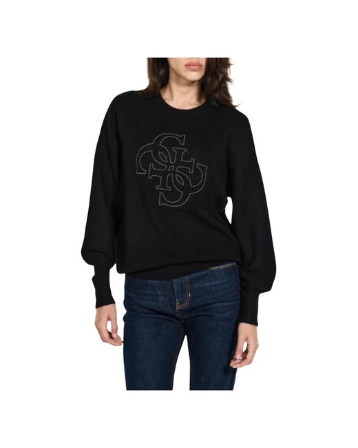 Guess Parker Sweater in het Black
