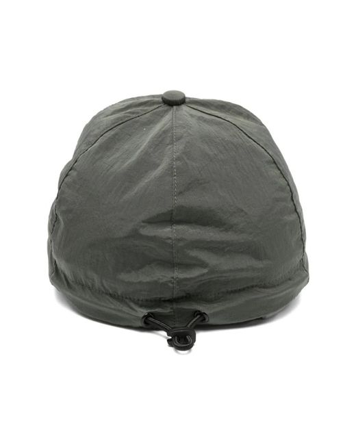 Stone Island Gray Caps for men