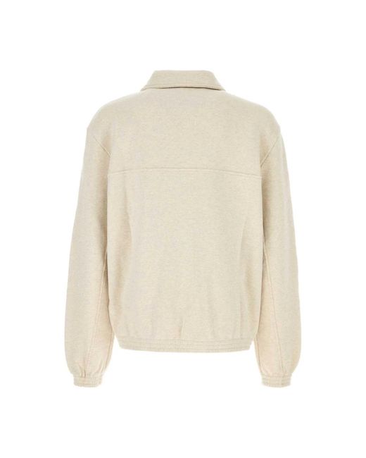 1989 STUDIO Hoodies & Sweatvesten ,Katoen Jp Half Zip Sweatshirt in het White voor heren
