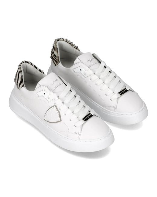 Philippe Model White Sneakers