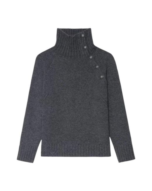 Cashmere Knitwear Zadig & Voltaire de color Gray
