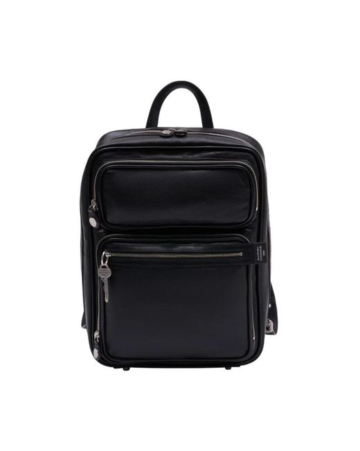 Acne Black Camero Backpack for men