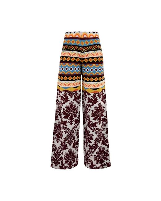 Akep Multicolor Wide Trousers