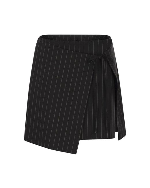 Sportmax Black Short Skirts