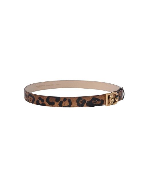 Dolce & Gabbana Brown Belts
