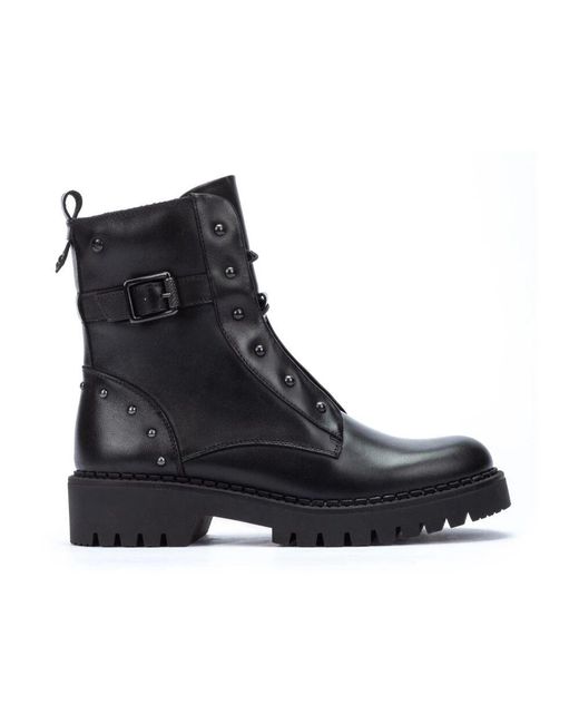 Pikolinos Black Aviles stiefel - klassischer stil