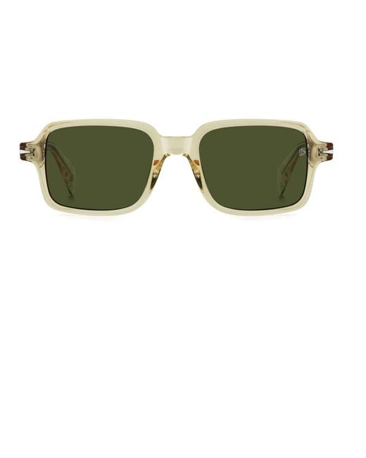 David Beckham Green Sunglasses