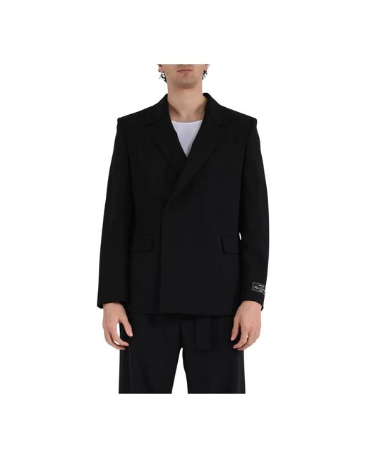 Blazers di MSGM in Black da Uomo
