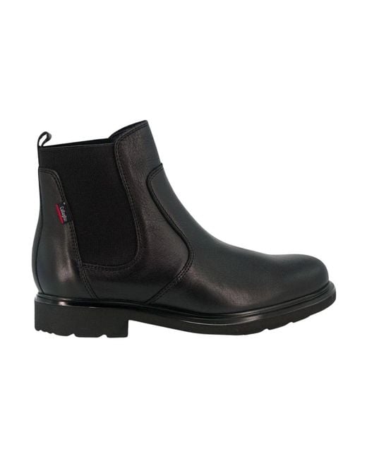Callaghan Black Chelsea Boots for men